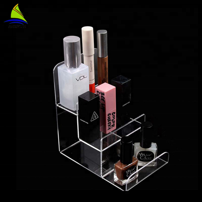 Cremalheira cosmética do armazenamento do rímel da composição acrílica do Desktop