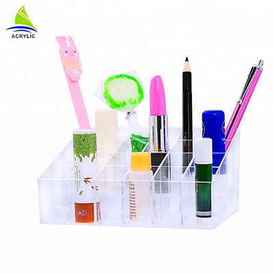3mm multi - gaveta cosmética acrílica do organizador 1 da função com 24 compartimentos