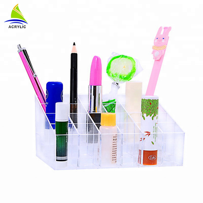 3mm multi - gaveta cosmética acrílica do organizador 1 da função com 24 compartimentos
