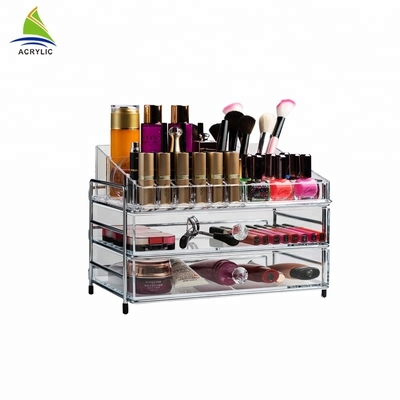 Organizador da composição do suporte da tabuleta para o grupo cosmético do presente