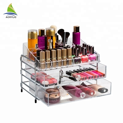 Organizador da composição do suporte da tabuleta para o grupo cosmético do presente