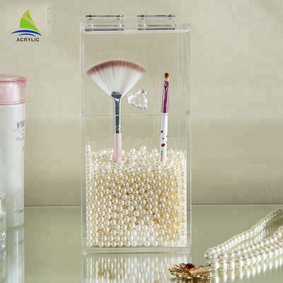 Suporte de escova cosmético personalizado de fabricação da composição plástica