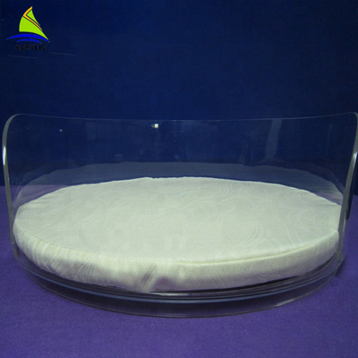 Cama/sofá-cama acrílicos do desenhista da fonte da fábrica do OEM para o cão de estimação feito a mão