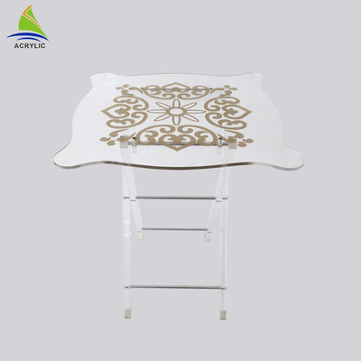 Mesa de centro de luxe da sala de visitas da impressão/altamente mesa de centro do espaço livre para a sala de visitas