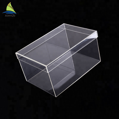 Cubo acrílico Lockable claro feito para encaixotar a exposição para o disco do basebol/hóquei