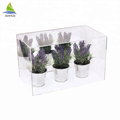 Eco - vitrina acrílica amigável do acrílico do brinquedo do plexiglás da caixa de armazenamento