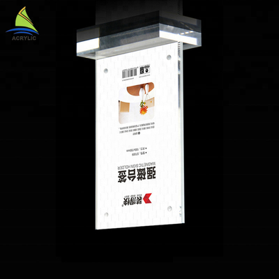 Suporte acrílico superior contrário do folheto do sinal do suporte acrílico novo da exposição do sinal do projeto