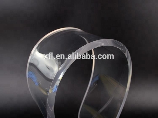 Suporte de exposição acrílico do fones de ouvido do projeto feito sob encomenda da forma de U