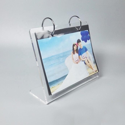 L dá forma a molduras para retrato acrílicas claras feitas sob encomenda do quadro/família da foto